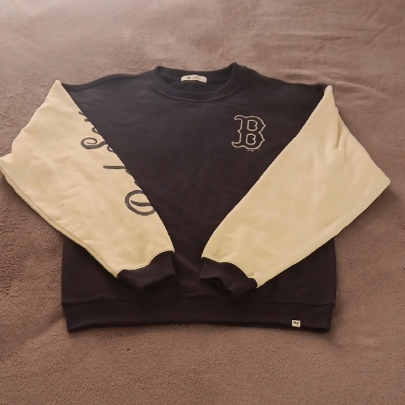 47 Other - 47 Black and Cream Crewneck Sweater